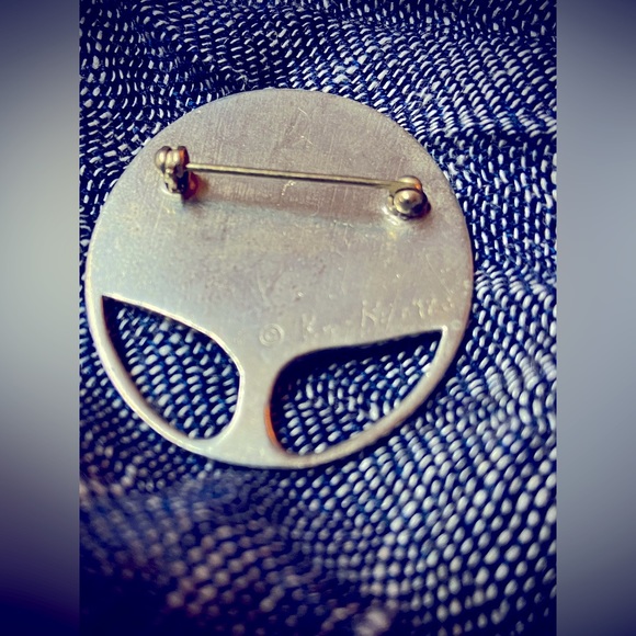 NWT Tree of Life fine pewter pin 0S - Picture 3 of 4